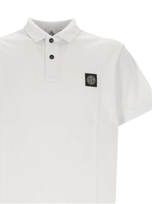 Polo piqué di cotone Stone Island | 80152SC17A0001